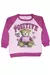 Conjunto Moletom Rosa Ursinha Fashion Estilosa Inverno Frio - TutuBaby