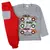 Conjunto Pijama Infantil Menino Meia Malha Estampa Longo - TutuBaby