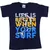 Conjunto Camiseta Azul Tubarão Bermuda Mostarda Menino Verão - loja online