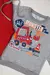 Imagem do Conjunto Moletom Cinza Bebê Menino Monster Truck Inverno Frio