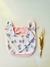 Kit Babadores Doce Encanto Rosa – 3 Peças Dupla Face – UAGEH - comprar online