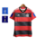 Camisa Flamengo I Patrocínios 23/24 Torcedor Adidas Masculina - Vermelho e Preto - Guri dos Mantos