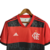Camisa Flamengo I 21/22 Torcedor Masculina - Vermelha com detalhes em preto e branco - Guri dos Mantos