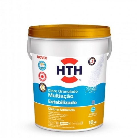 HTH Cloro Granulado Multiação Estabilizado – 10kg