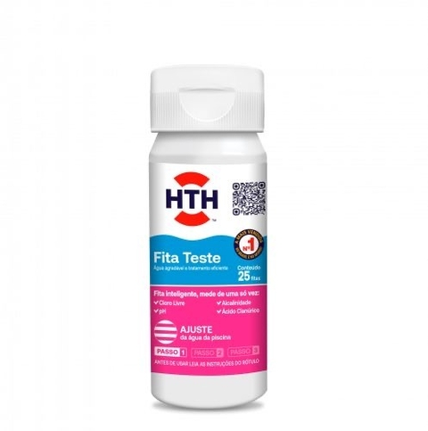 HTH Fita Teste para Piscina 25 Tiras