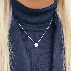 Colar Ponto Luz - Prata na internet