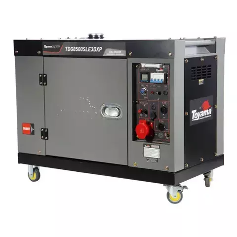 GERADOR DE ENERGIA A DIESEL TOYAMA 08 KVA – TDG8500SLE3DXP