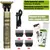 T9 barbeador elétrico sem fio, aparador de cabelo, eletrodomésticos, viagem, b - comprar online