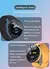D18 smartwatch macaron tela colorida redonda com vários modos esportivos lembre