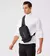 Bolsa tiracolo de couro PU para homens, bolsa de ombro antiroubo clássica, bols - Me Mimei Express