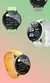 D18 smartwatch macaron tela colorida redonda com vários modos esportivos lembre na internet
