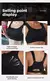 Sutiã Esportivo Absorvente de Choque para Mulheres, Yoga Fitness Bra, Secagem R - loja online