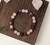Pulsera de Cuarzo Rosa y Granate