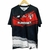 Camisa de Time Tailandesa - São Paulo Preta c/ Vermelho c/ Branco Patrocínio Superbet