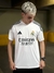 Camisa de Time Tailandesa - Real Madrid Branca Detalhe Linhas Pretas Ombro na internet