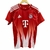 Camisa de Time Tailandesa - Bayern De Munique Vermelha Detalhes Branco