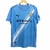 Camisa de Time Tailandesa - Manchester City Azul c/ Listras Brancas