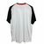 Camisa de Time Tailandesa - Manchester United Branca c/ Manga Preta Detalhe Vermelho Na Gola na internet