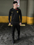 Conjunto Esportivo de Time - Portugal Nike Preto Detalhes Vermelho c/Verde Zíper na internet