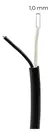 Cabo Pp 2x1 - Fio Flexível 2 Vias 1mm² - Rolo 100 Metros - comprar online