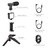 Kit Gravação 4 Em 1 Com Controle Remoto Suporte Celular LED E Microfone - loja online