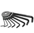 Jogo de Chave Torx e Allen 8 Pçs T15 a T30