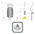 Imagem do Agitador Inferior Lavadora Electrolux Lac12 A06010701 Origin