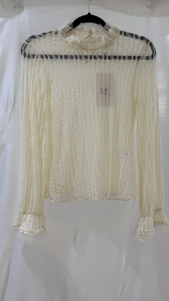 Remera encaje - comprar online