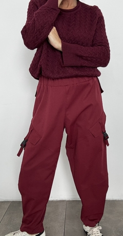 Pantalon brooch