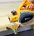 Cepillo Electrico De Madera Rebajadora De Mano Garlopa 82mm Color Amarillo - calumo