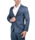 Terno slim masculino confeccionado em tecido de poliviscose, ideal para quem busca sofisticação com caimento ajustado. Acompanha blazer estruturado com acabamento premium, forro estampado e pesponto aparente, além de calça de corte regular com fechamento 