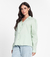 A Camisa Feminina Manga Longa Endless é uma peça versátil e elegante para o guarda-roupa feminino. Feita em linho light, oferece conforto e sofisticação. Destaca-se pela gola dupla, que adiciona um toque de charme ao visual. O franzido localizado na manga
