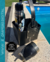 CANASTA GRANDE | Cuero Vacuno 100%| Color Negro - comprar online