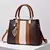 Imagem do Bolsa de Grande Capacidade para Mulheres, Bolsa de Ombro Crossbody, Padrão PU, Balde Portátil, Senhoras Messenger Bags, Novo