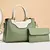 Bolsa feminina bolsa de ombro para 2025 designer de luxo bolsa feminina bolsas de couro impresso monograma ombro único straddle saco - loja online