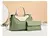 Bolsa feminina bolsa de ombro para 2025 designer de luxo bolsa feminina bolsas de couro impresso monograma ombro único straddle saco - Aure