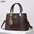 Bolsa de Grande Capacidade para Mulheres, Bolsa de Ombro Crossbody, Padrão PU, Balde Portátil, Senhoras Messenger Bags, Novo - comprar online