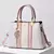Imagem do Bolsa de Grande Capacidade para Mulheres, Bolsa de Ombro Crossbody, Padrão PU, Balde Portátil, Senhoras Messenger Bags, Novo