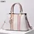 Bolsa de Grande Capacidade para Mulheres, Bolsa de Ombro Crossbody, Padrão PU, Balde Portátil, Senhoras Messenger Bags, Novo - comprar online