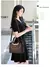 Imagem do Bolsa feminina bolsa de ombro para 2025 designer de luxo bolsa feminina bolsas de couro impresso monograma ombro único straddle saco