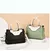 Imagem do Bolsa feminina bolsa de ombro para 2025 designer de luxo bolsa feminina bolsas de couro impresso monograma ombro único straddle saco
