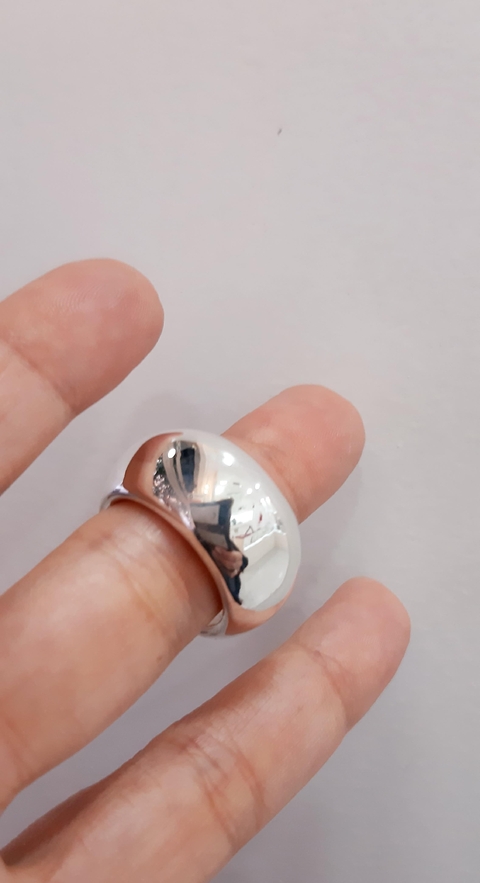 Anillo tipo Chunky Inflado