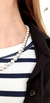 Cadena bolas de plata - comprar online