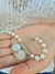 Pulsera perlas con medallas - comprar online