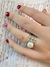 Perla aros en plata - comprar online