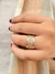 Anillo cordón plata