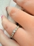 Anillo cuadros con cubic - comprar online