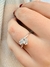 Anillo Cubic doble gota