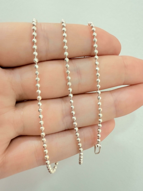 Cadena de bolitas de 45 cm
