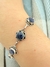Pulsera rosetta azul - Mia Risueña*